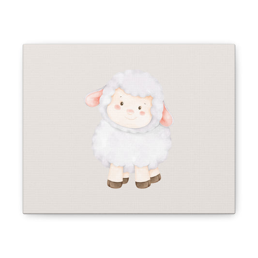 Baby Lamb Canvas Gallery Wraps