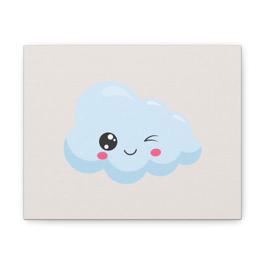 Baby Blue Cloud Canvas Gallery Wraps